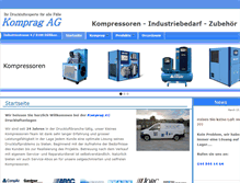 Tablet Screenshot of komprag.ch